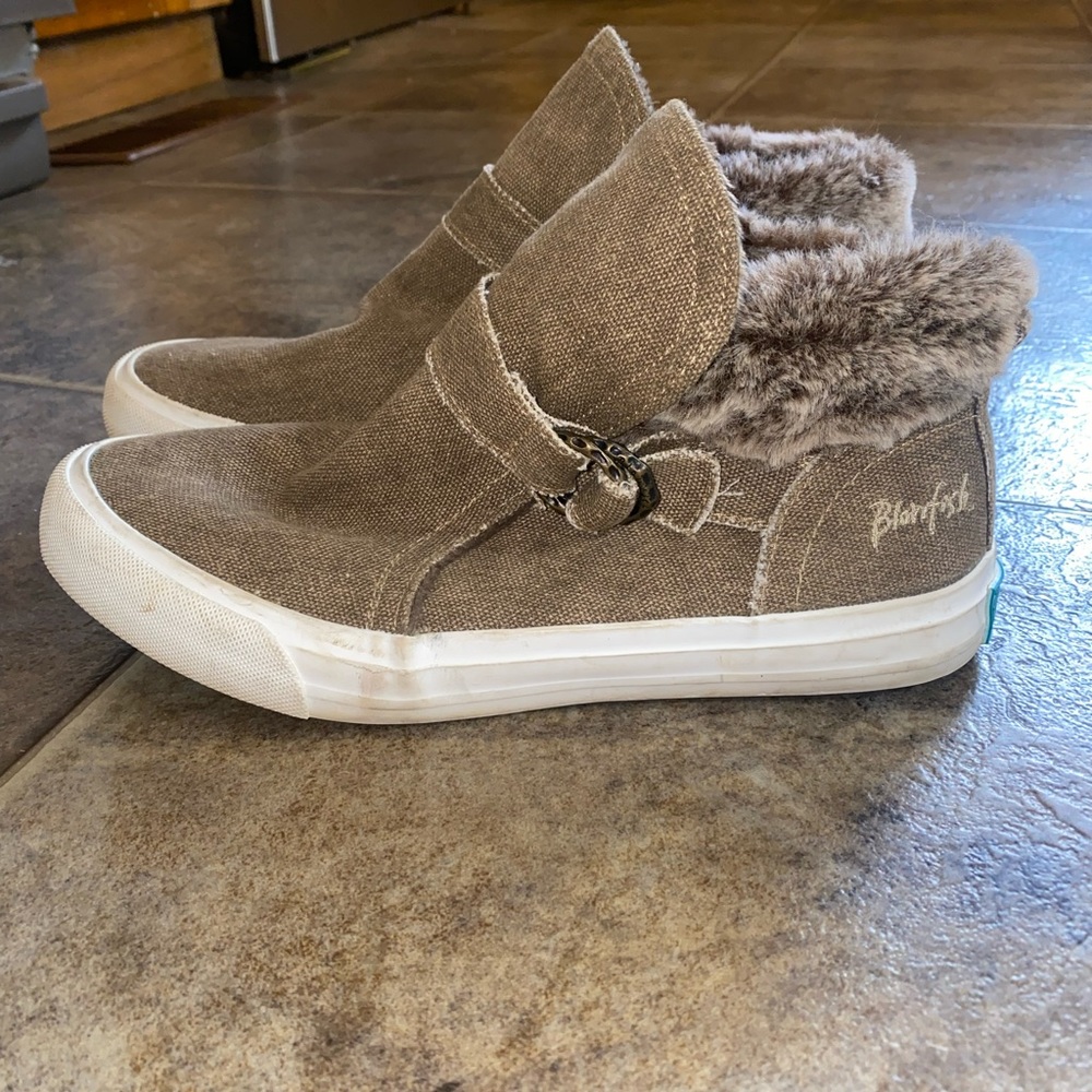 Winter blowfish shoes
